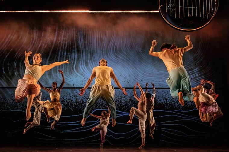 Choreographer Kate Prince's "Message in a Bottle" is set to the music of Sting.