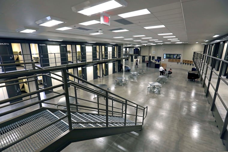 A housing unit in the west section of the State Correctional Institution at Phoenix in Collegeville in 2018.