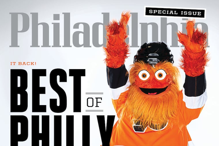 A Philadelphia magazine cover.