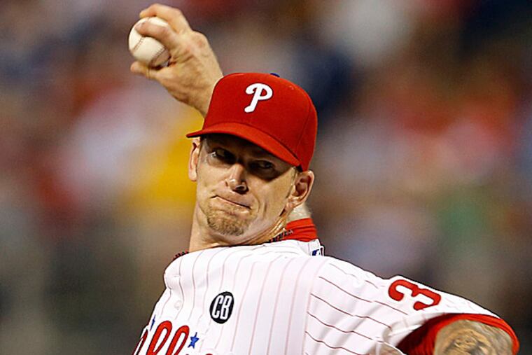 Phillies starting pitcher A.J. Burnett. (Yong Kim/Staff Photographer)