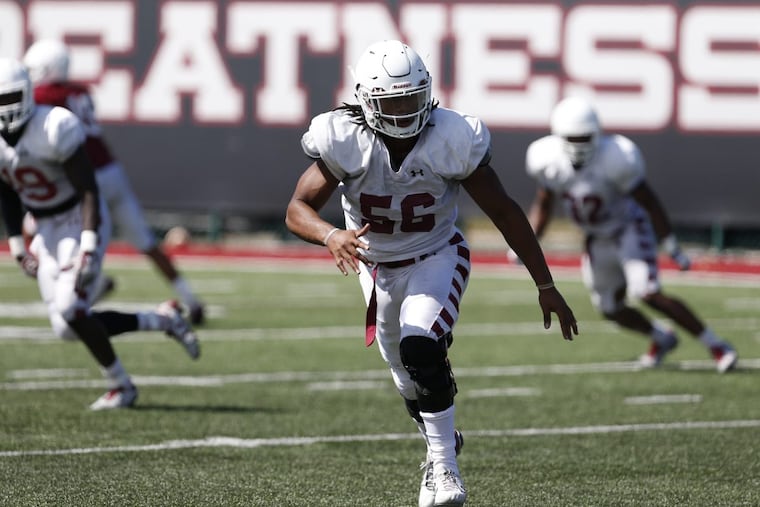 Sharif Finch returns to the Owls’ defensive line.