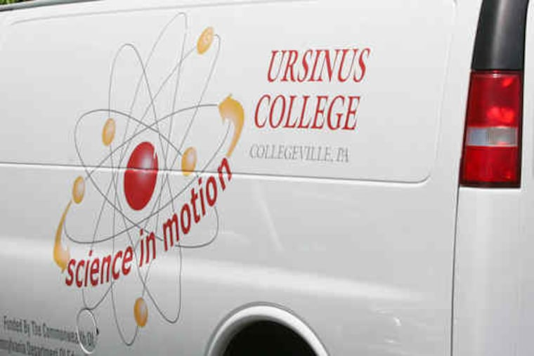 Through the Science in Motion program, vans loaded with state-of-the-art lab equipment visit schools across the region to offer hands-on lessons many districts could not otherwise afford.