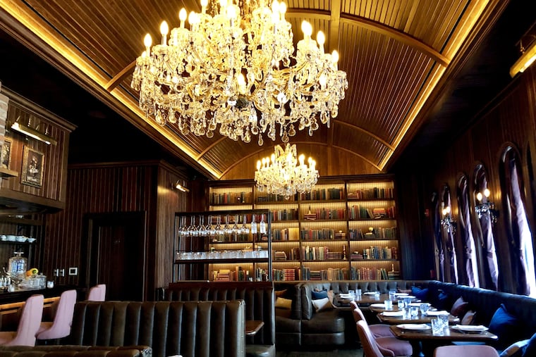 Alpen Rose is set up beneath a barrel-vaulted ceiling at 116 S. 13th St.