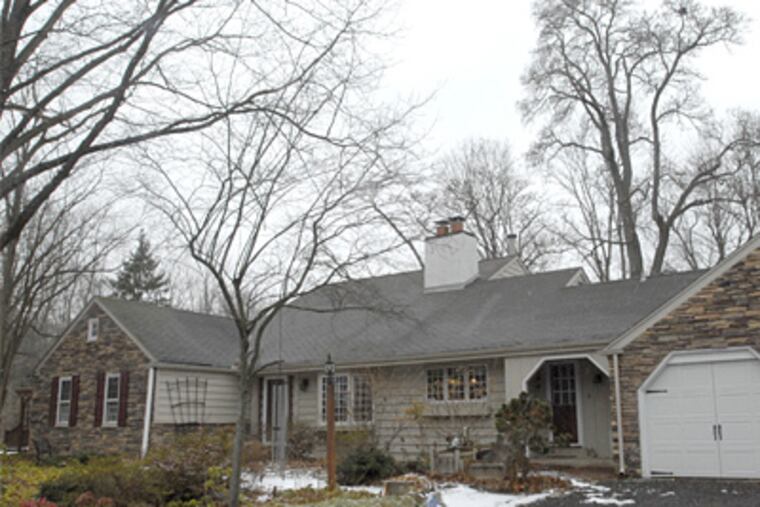 Home of Lisa and Paul Lonie in Blue Bell. (April Saul / Staff Photographer)