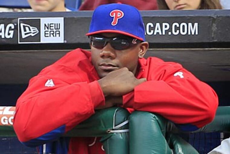 Not having Ryan Howard in the lineup is proving to be a problem for the Phillies. (Ron Cortes/Staff Photographer)
