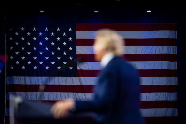 Former President Donald Trump speaks on the third and final day of the Conservative Political Action Conference earlier this month in Fort Washington, Md.