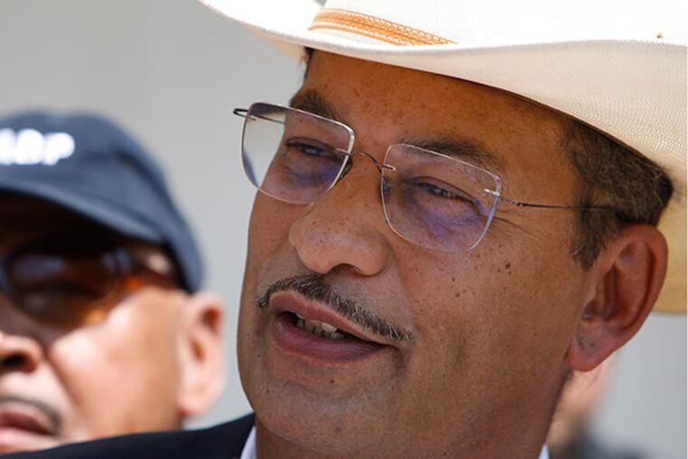 J. Whyatt Mondesire, former president of the Philadelphia Chapter of the NAACP, on Aug.10, 2009. (David Maialetti / Staff Photographer)