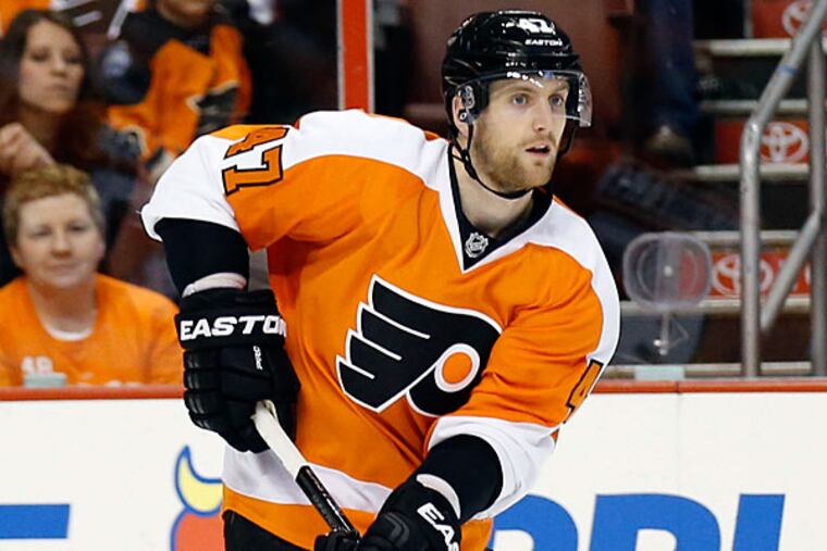 Flyers defenseman Andrew MacDonald. (Yong Kim/Staff Photographer)