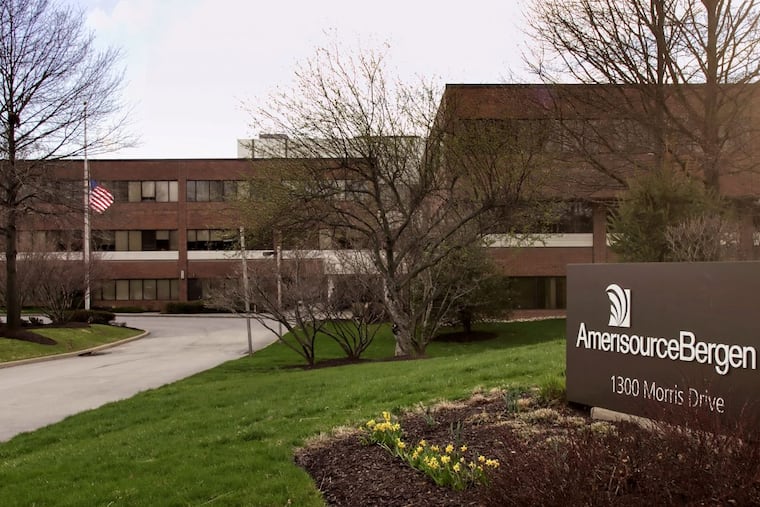 Drug distributor AmerisourceBergen in Valley Forge has set aside $575 million to settle claims with the Department of Justice.