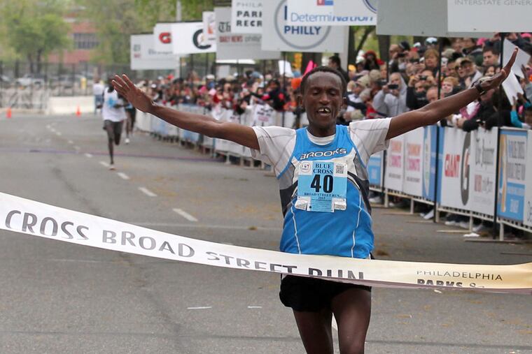 Ayele Feisha made his early morning trip from New York worthwhile. ( Yong Kim / Staff Photographer )