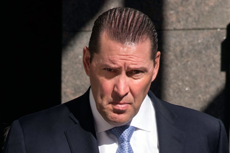 Barry Bekkedam leaves federal court in Philadelphia during his fraud trial in March 2016. This week the Third Circuit Court of Appeals upheld his conviction and his 11-month prison term, which he has yet to serve.