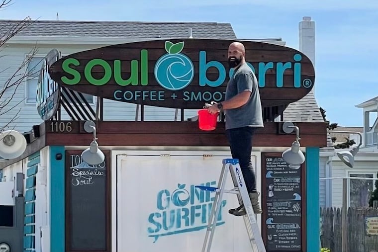 James Develin's post-NFL retirement life has him at the helm of SoulBerri shops in Ocean City and Brigantine.