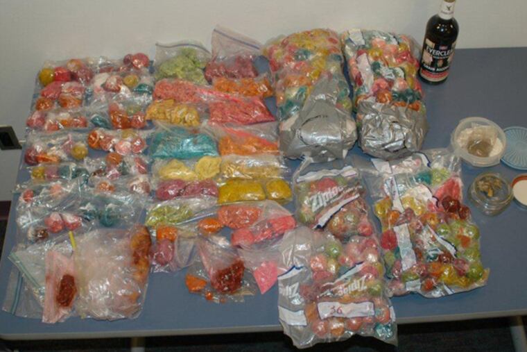 The candy was seized from an apartment at 842 S. New St., Chester County District Attorney Tom Hogan announced Monday. No arrests have been made and the investigation remains open, according to Hogan. (Photo provided)