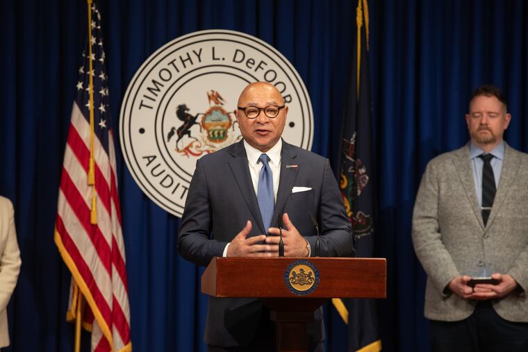 Pennsylvania Auditor General Timothy L. DeFoor
