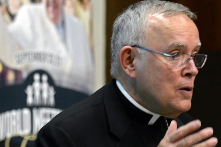 Archbishop Charles J. Chaput decried the “belligerent bombast” of the current immigration debate. (TOM GRALISH/Staff Photographer)