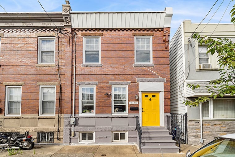 The Port Richmond home sits on a large lot.
