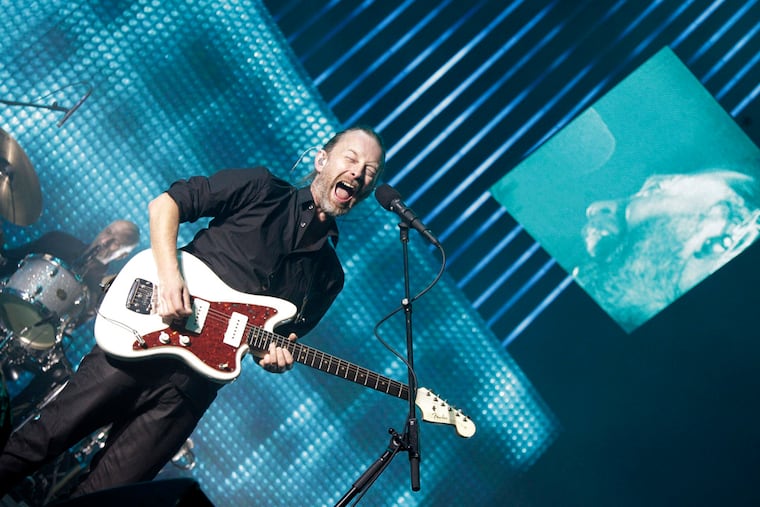 Thom Yorke of Radiohead. ( ELIZABETH ROBERTSON / Staff Photographer )