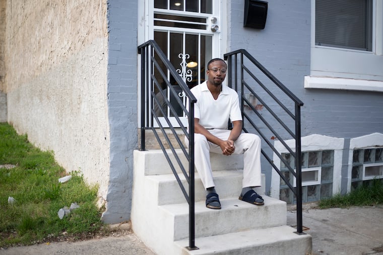 Robinson has started learning how to take care of his new home through what he calls "YouTube University." 