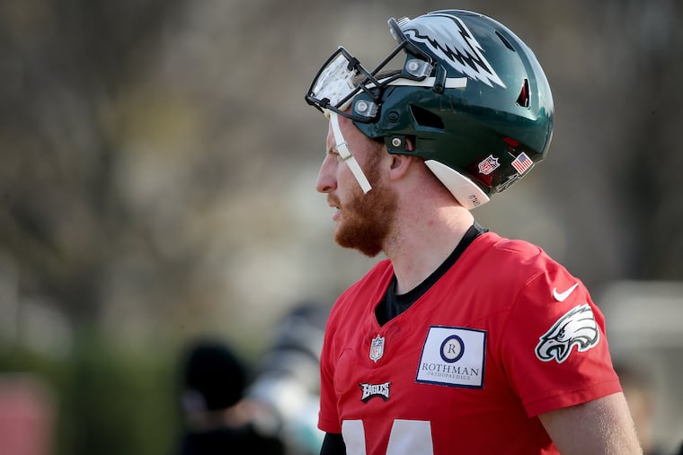 Carson Wentz is still the Eagles' starting quarterback. It just took a while for Doug Pederson to make that clear on Wednesday.
