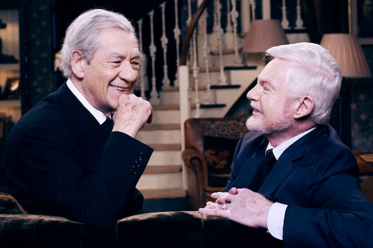 What a laugh track, what a waste: "Vicious" stars Ian McKellen (left) as Freddie, Derek Jacobi as Stuart.