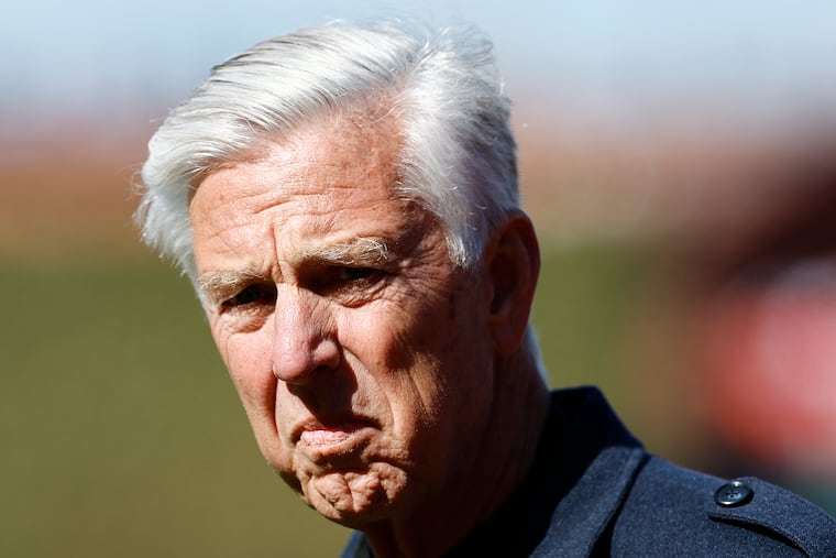 Phillies president of baseball operations Dave Dombrowski quieted the noise surrounding Rob Thomson's job security with the team's 8-14 start.