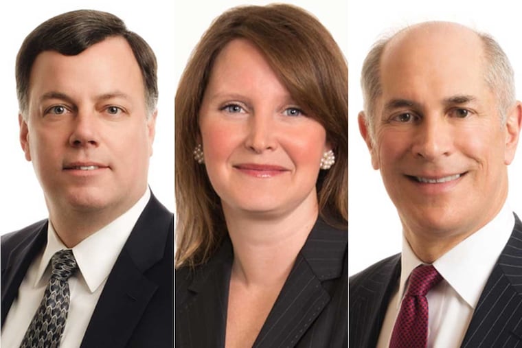 Pepper Hamilton LLC partners Michael Jones, Alva Mather and Jay Dubow will head the firm's 'formalized' cannabis industry group.
