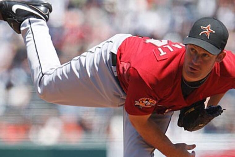 Could starter Roy Oswalt provide the Phillies with a spark? (AP File Photo / Ben Margot)