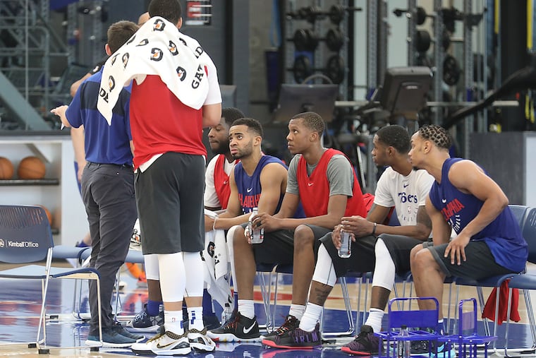 The 76ers have been working out draft candidates.