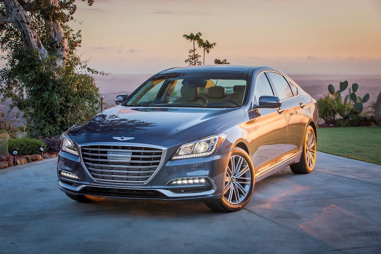 The 2019 Genesis G80 looks quite like the previous two years from the outside.