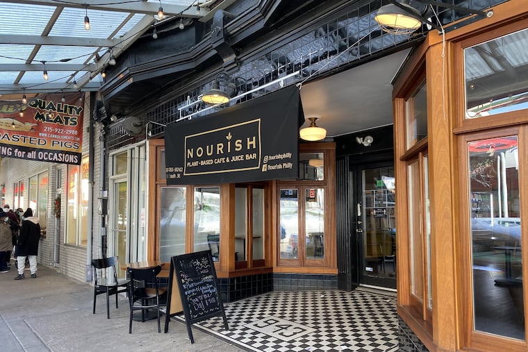 Nourish at 943 S. Ninth St. in December 2020, shortly after its opening.