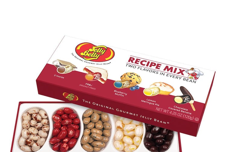 A Recipe Mix box with new flavors from Jelly Belly.
