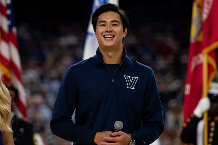 Villanova swimmer Charlie Hinckley is a record setter in the pool and one of the Wildcats' most acclaimed voices out of it.