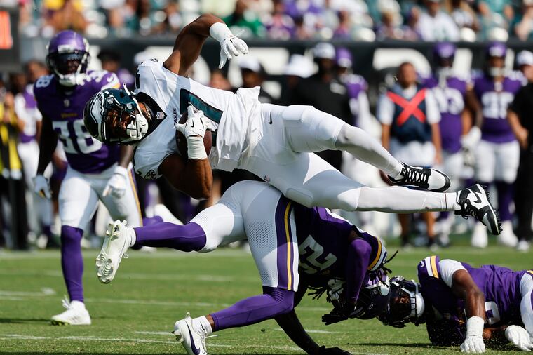 Eagles vs. Vikings: NFL Preseason Week 3 in Pictures