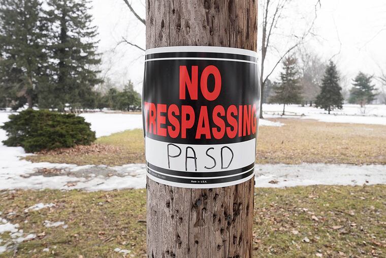 The Phoenixville Area School District, in Phoenixville, Pa., recently seized the Meadowbrook golf course through eminent domain in order to build another school and more athletic fields. The golf course owners and local neighbors are fighting the project. ( ED HILLE / Staff Photographer )
