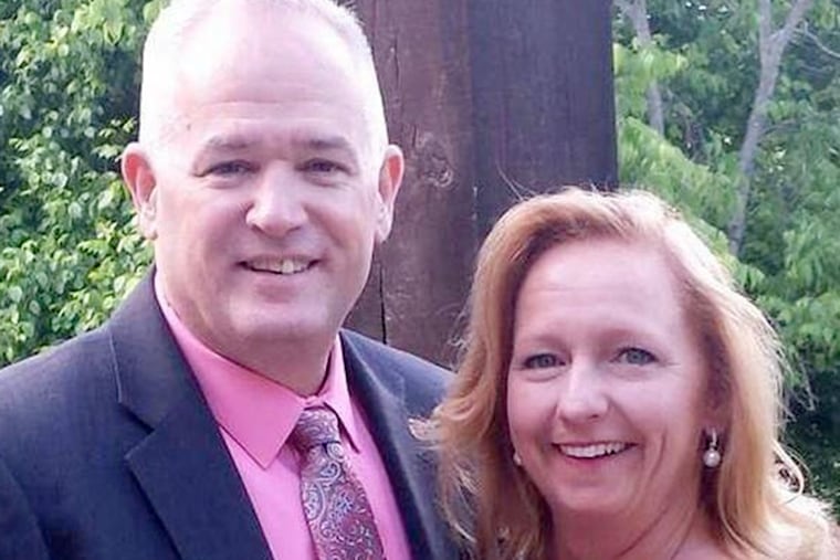 Police say Christopher Murray, 48, allegedly confronted his 46-year-old wife Connie Murray in Pennypack Park Monday night when she went for a jog, then strangled her. (Facebook)