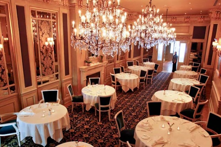 The main dining room. Le Bec Fin reopens. ( MICHAEL S. WIRTZ / Staff Photographer ) June 13, 2012.
