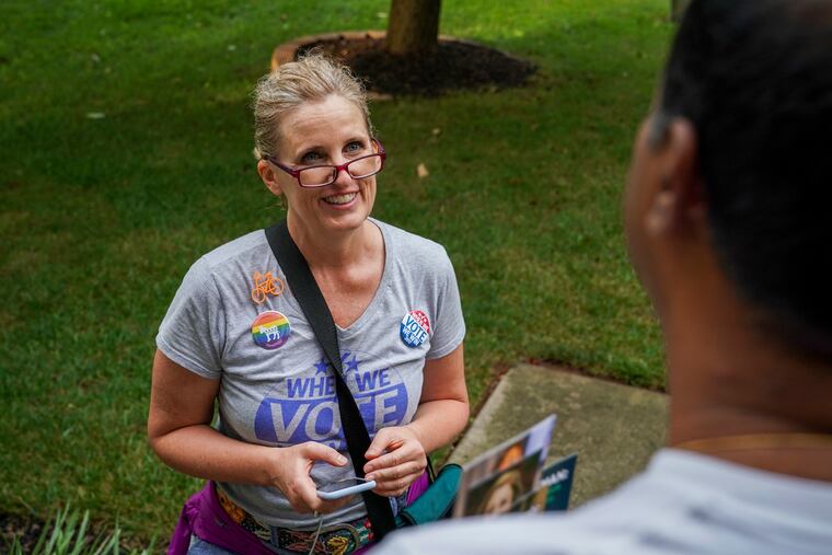 Briskman was fired from her job after being photographed giving President Trump's motorcade the middle finger.