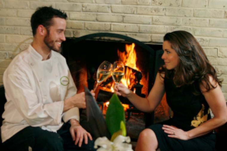 James' co-owners, Jim Burke and wife Kristina , met in cooking school. He was sous-chef at Vetri before they left to work two years in northern Italy. She handles the front of the house.