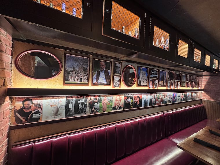 Princeton legends like John McPhee line the walls at Winberie's.