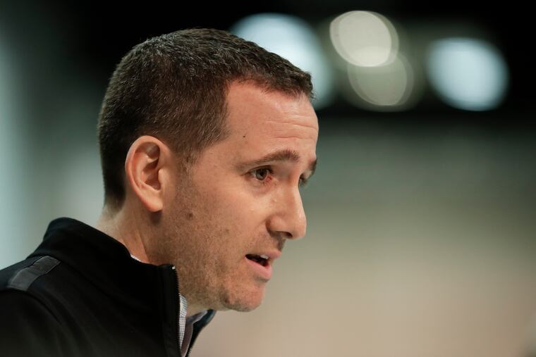 Eagles executive vice president of football operations Howie Roseman said Monday that he feels the team added talent this offseason, but are also keeping in mind that they have a quarterback they “want to pay" in regards to Carson Wentz.