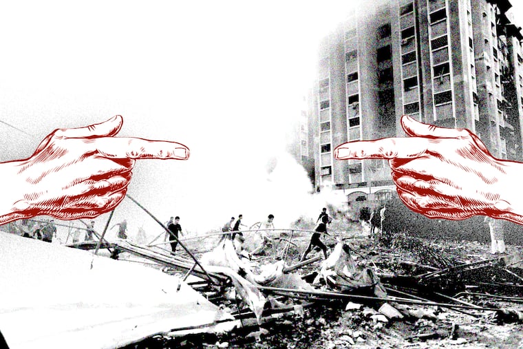 Blame in the Middle East.