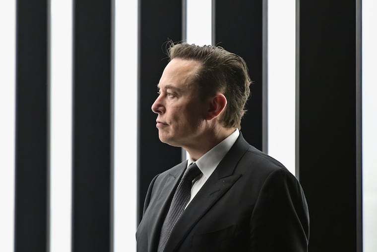 FILE - Elon Musk, Tesla CEO, attends the opening of the Tesla factory Berlin Brandenburg in Gruenheide, Germany, in March.