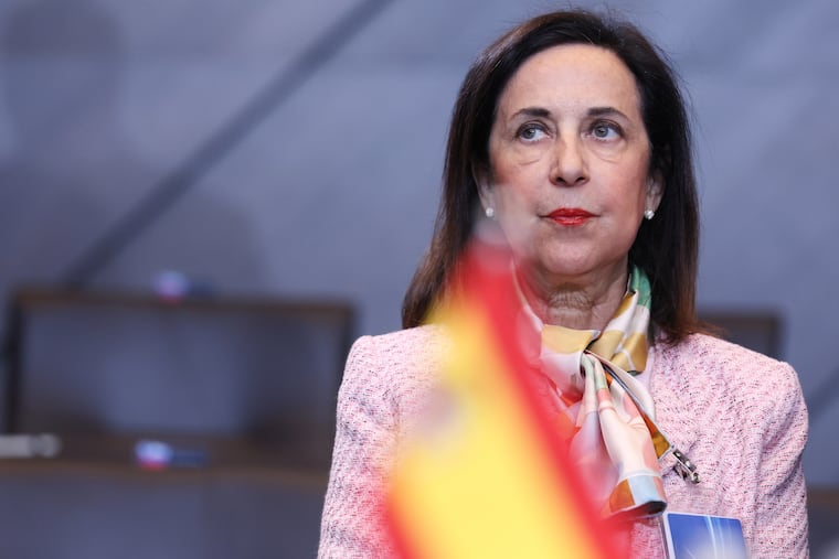Spain's Defense Minister Margarita Robles described the war in Iran as "profoundly illegal and profoundly unjust."