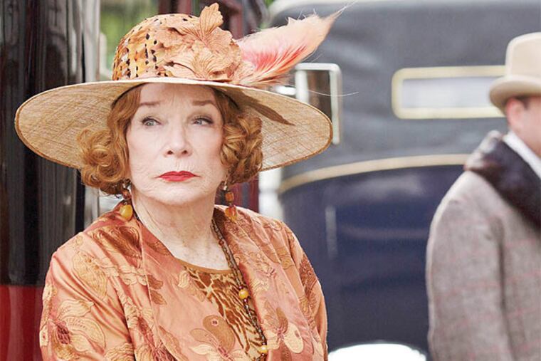 Shirley MacLaine as Martha Levinson in “Downton Abbey.”