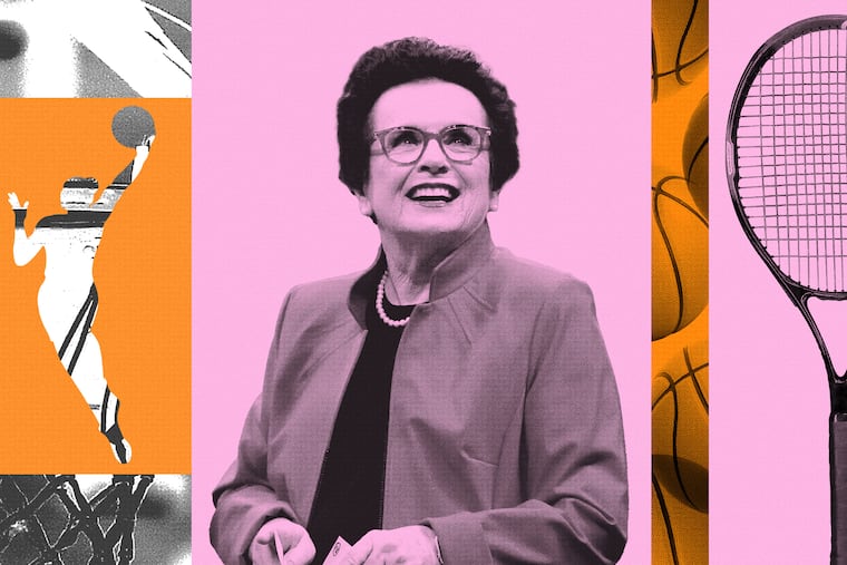 Photo collage or Billie Jean King