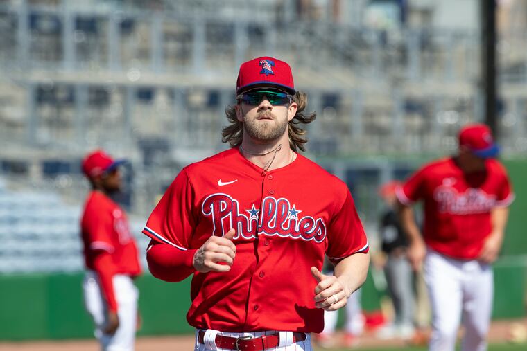 Bryce Harper shared his solidarity with protesters via social media.