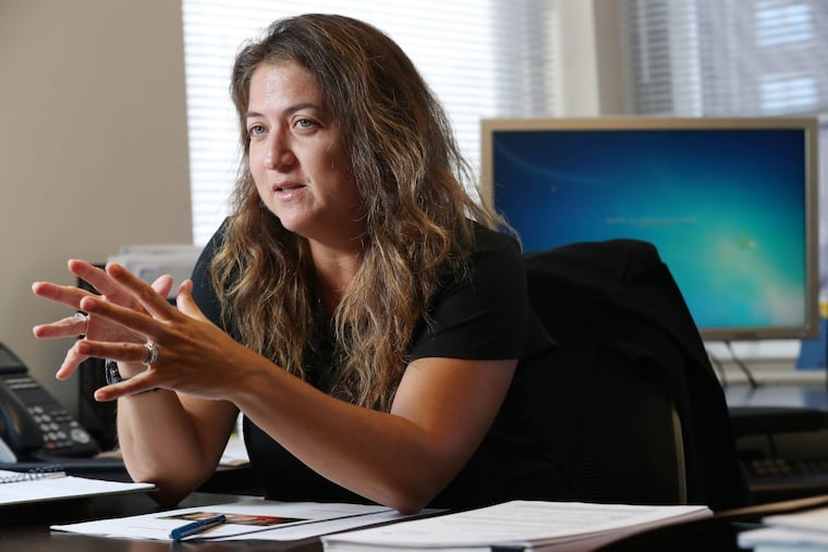 Cynthia Figueroa, commissioner of DHS since July 2016. The state today gave the city agency a nod of confidence upgrading its license and saying it meets state child welfare standards. 09/12/2016 MICHAEL BRYANT / Staff Photographer