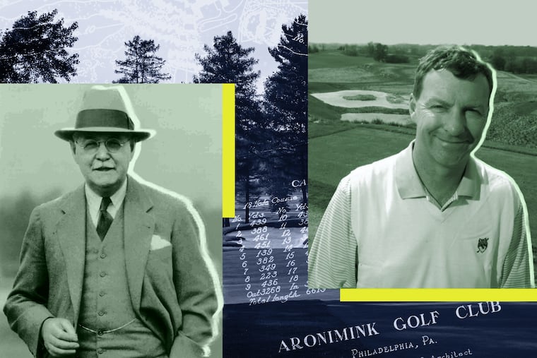 Donald Ross (left) — an elite golfer and one of the best architects in history — designed the Aronimink course. Gil Hanse (right) is this generation's most esteemed practitioner of classic course restoration.