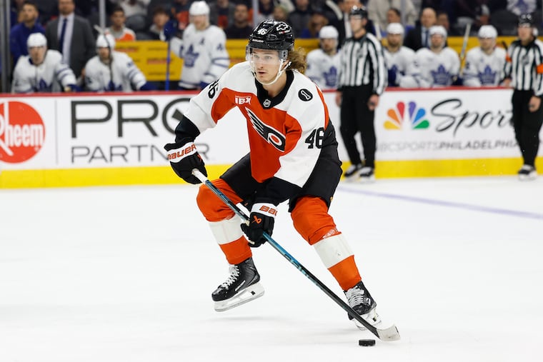 Trevor Zegras, who was drafted as a pivot, is getting a run of games at center to see if he can help fill the team's gaping hole down the middle.