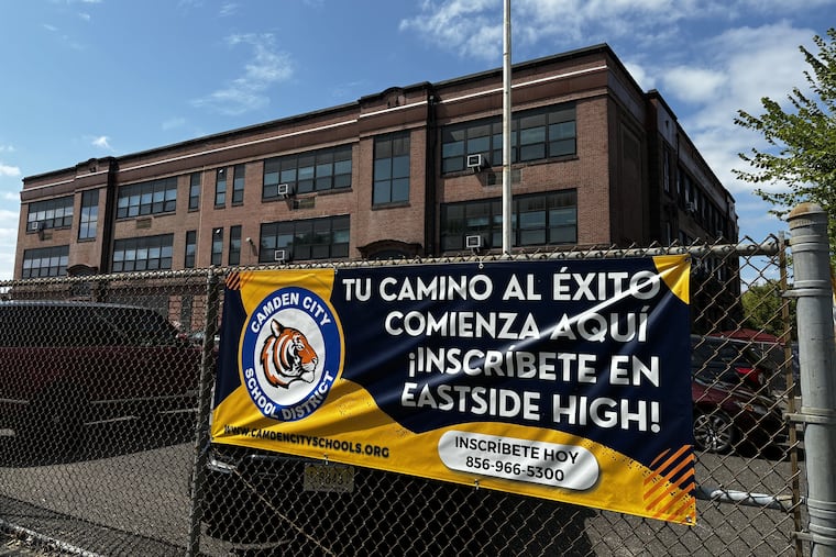 The new temporary home for Camden's Eastside while a new school is built.